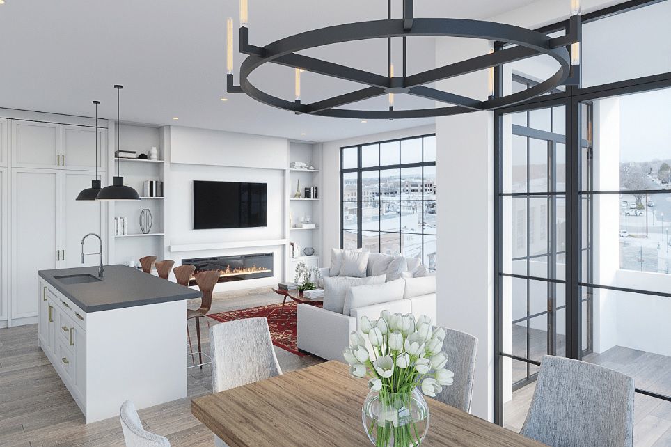 Apartment interior for OneSixty